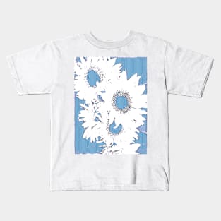 Sunflower Whitewash Kids T-Shirt